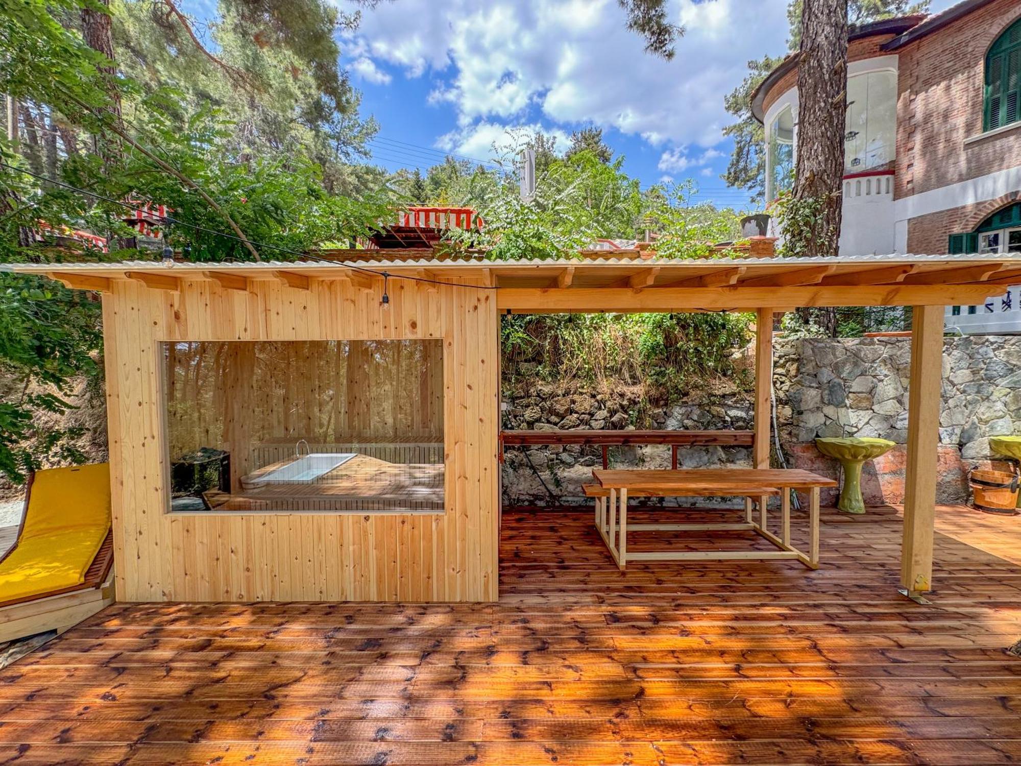 Semiramis Boutique Hotel & Spa Kato Platres Exterior foto